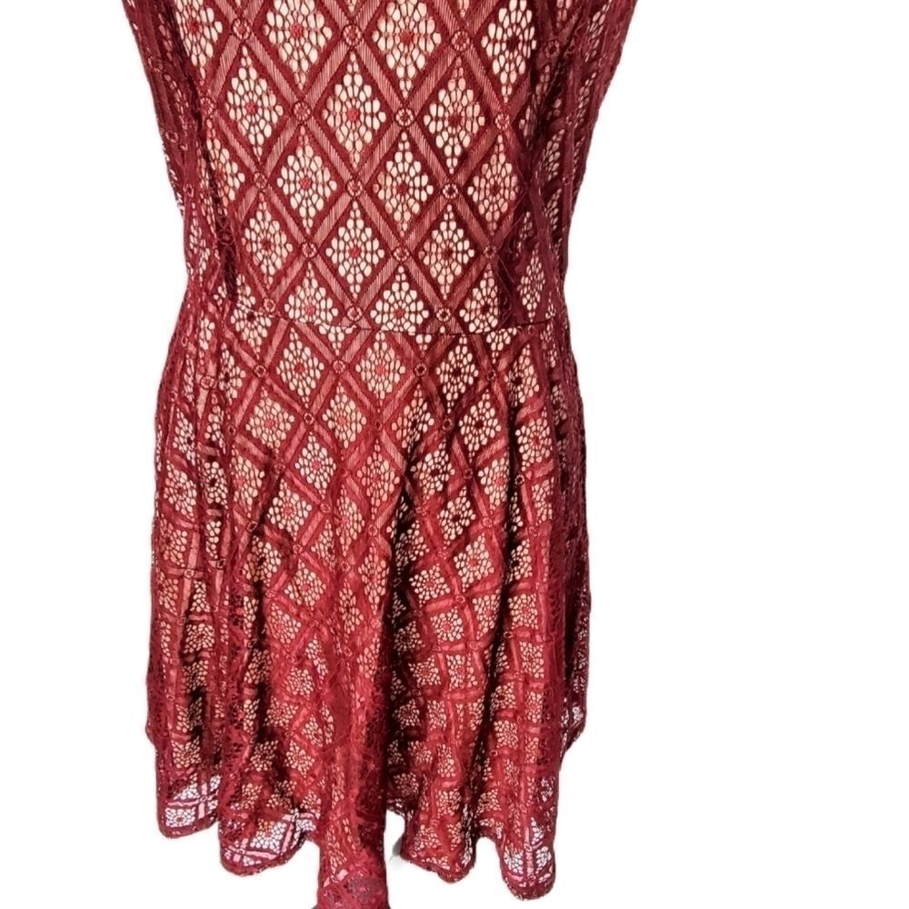 Gabriella Rocha Crochet Lace Zip Dress - Picture 10 of 11